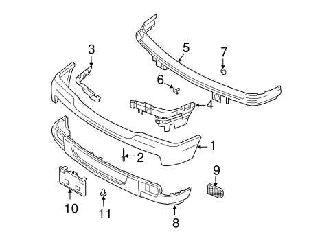 ford ranger body parts diagram