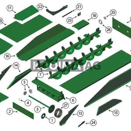 john deere 5200 parts diagram