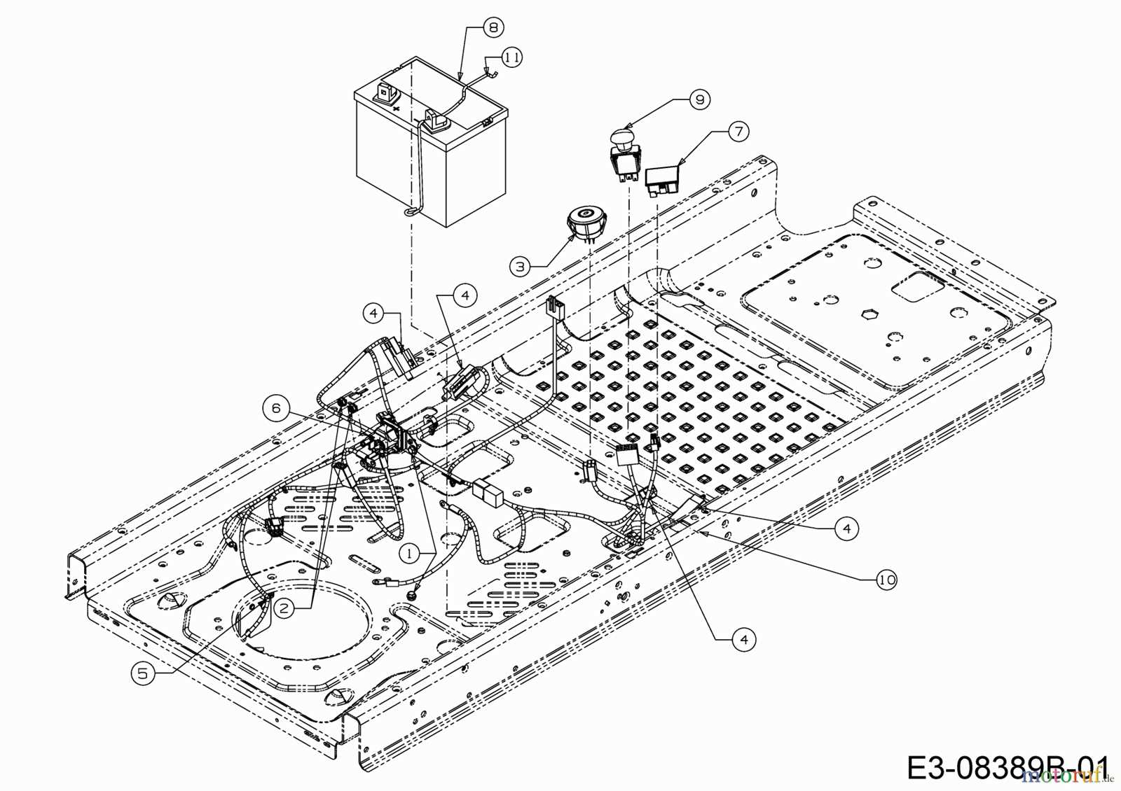 cub cadet rzt54 parts diagram