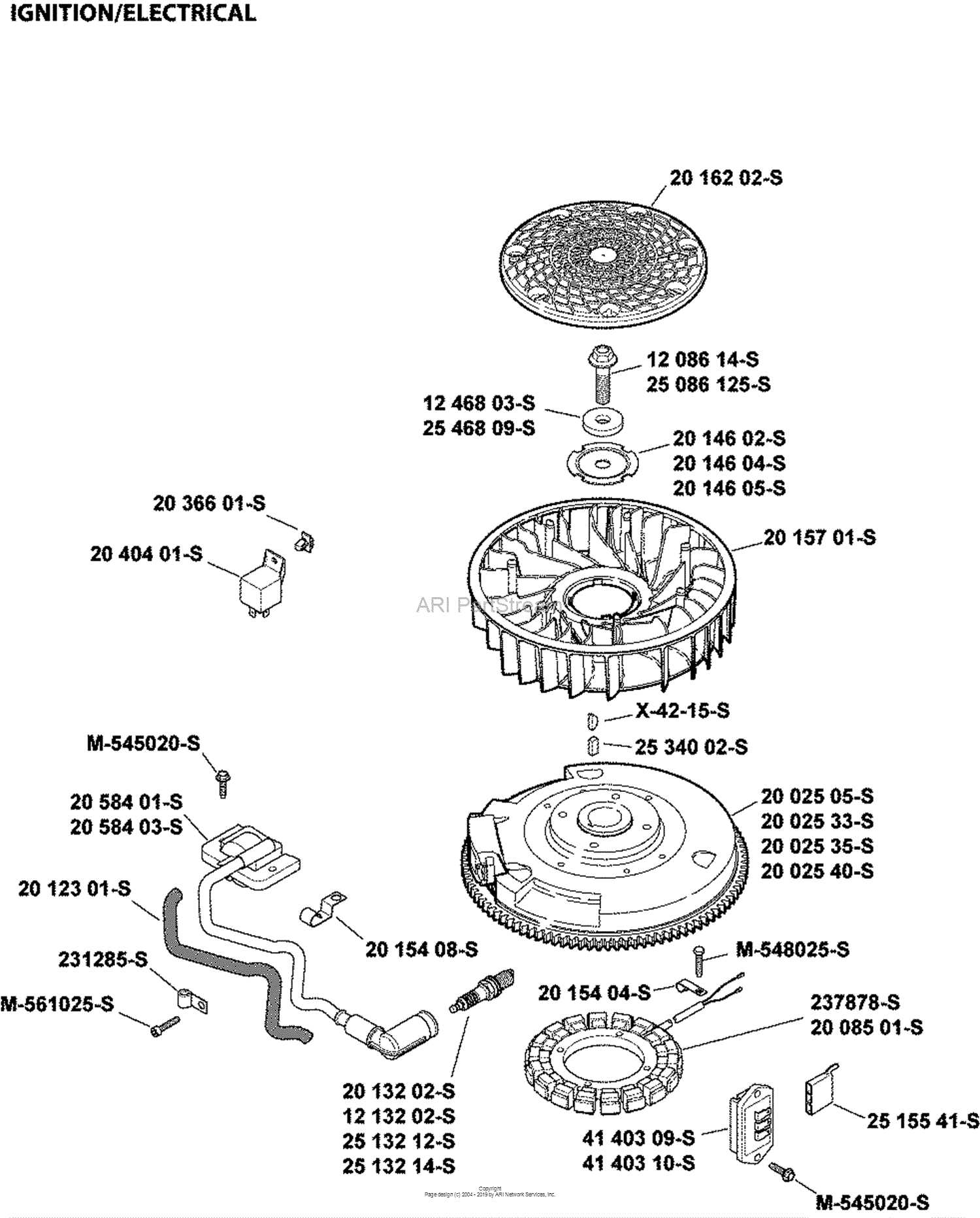 kohler sv540 parts diagram