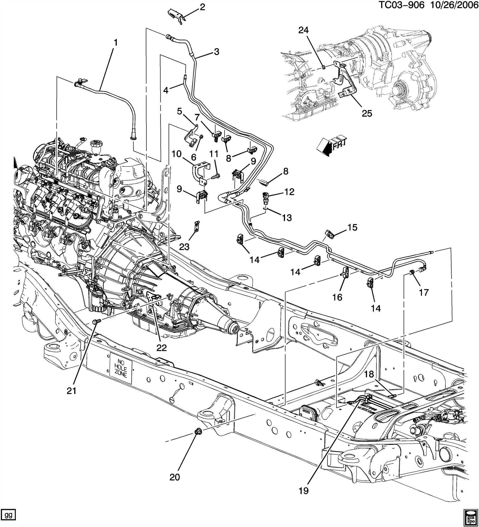 2007 gmc yukon engine parts diagram