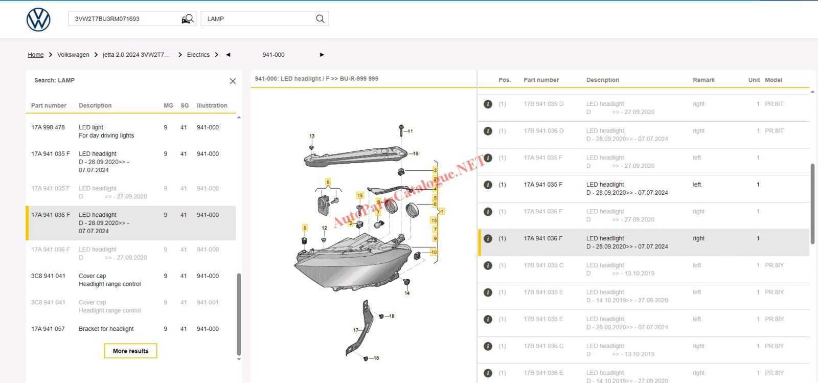 audi parts diagram online