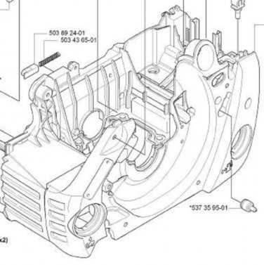 husqvarna 455 rancher chainsaw parts diagram