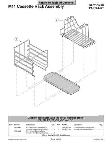 midmark m11 parts diagram