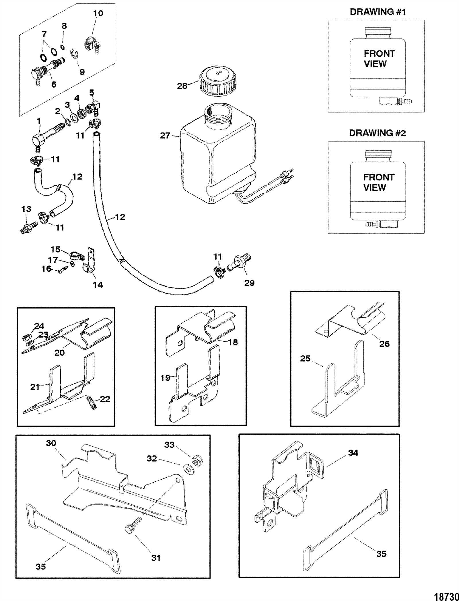 bravo 1 outdrive parts diagram