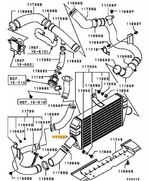 evo x parts diagram