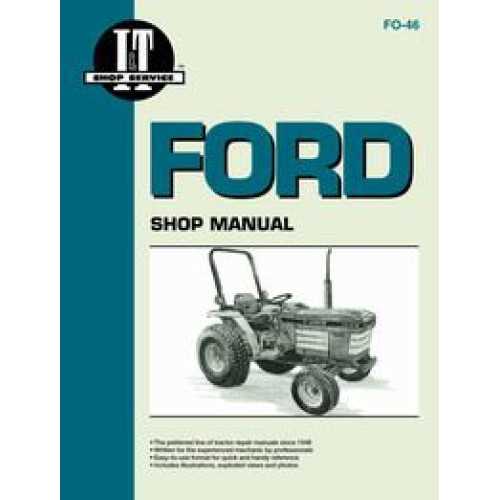 ford 1520 tractor parts diagram