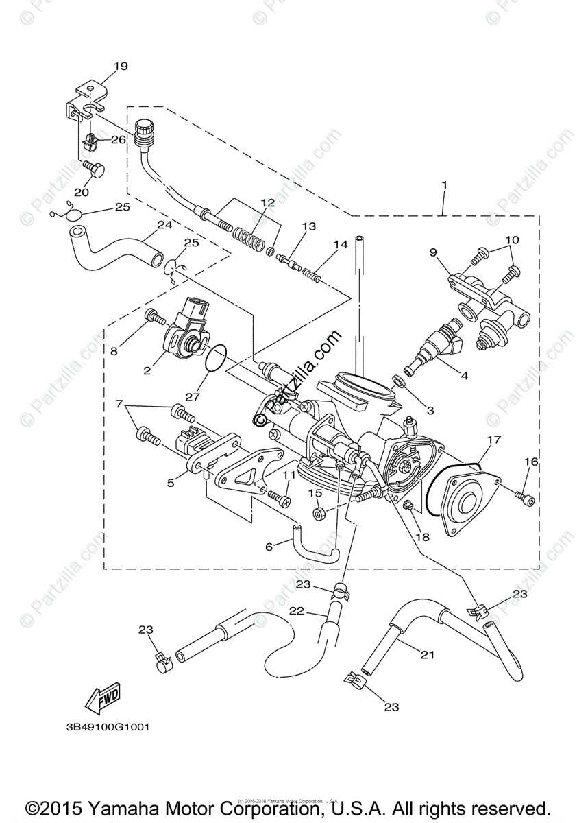 2008 yamaha grizzly 700 parts diagram