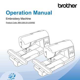 brother pe770 parts diagram