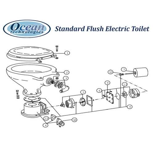 jabsco toilet parts diagram