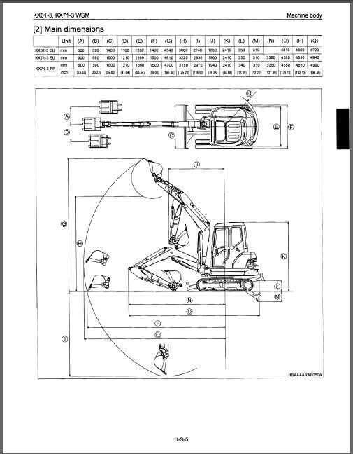 kubota kx161 3 parts diagram