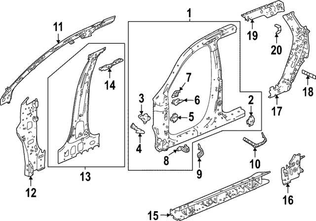 2022 acura mdx parts diagram