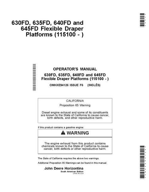 john deere 635fd parts diagram