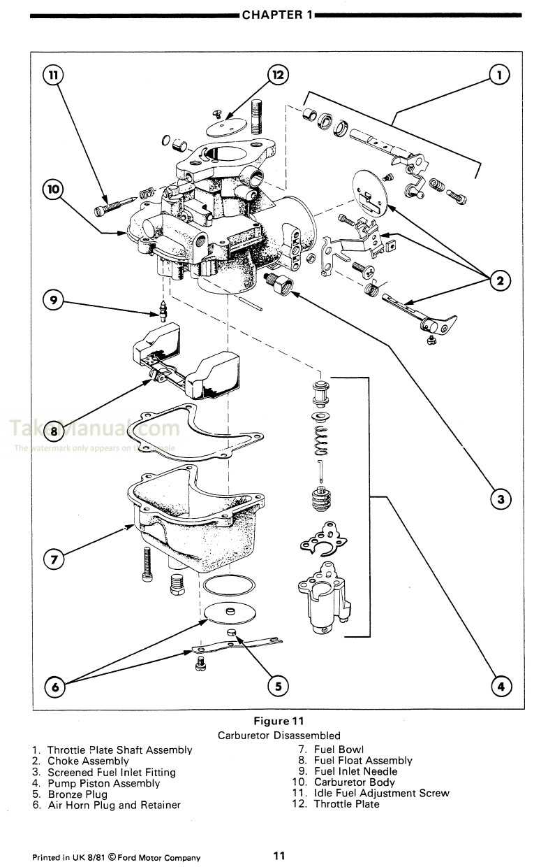 ford 6610 parts diagram