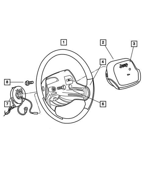 jeep wrangler steering parts diagram