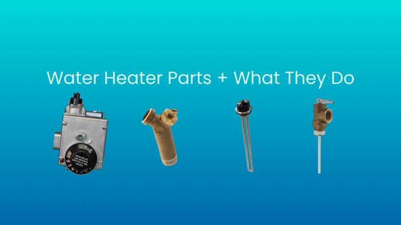 electric water heater parts diagram