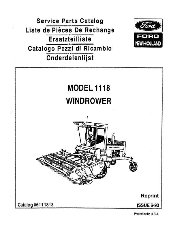 new holland parts diagram