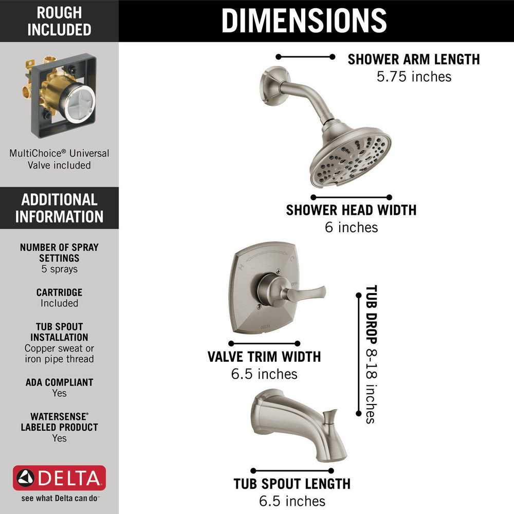 aquasource shower faucet parts diagram