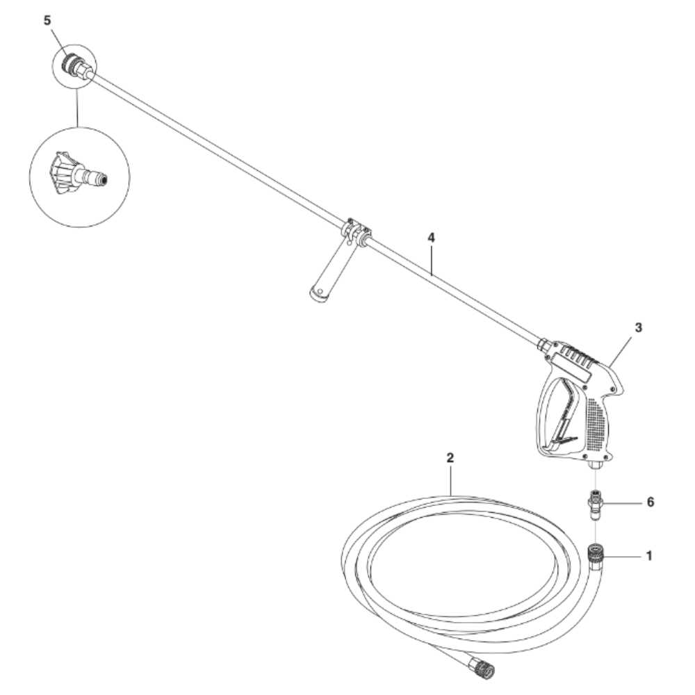 karcher pressure washer gun parts diagram