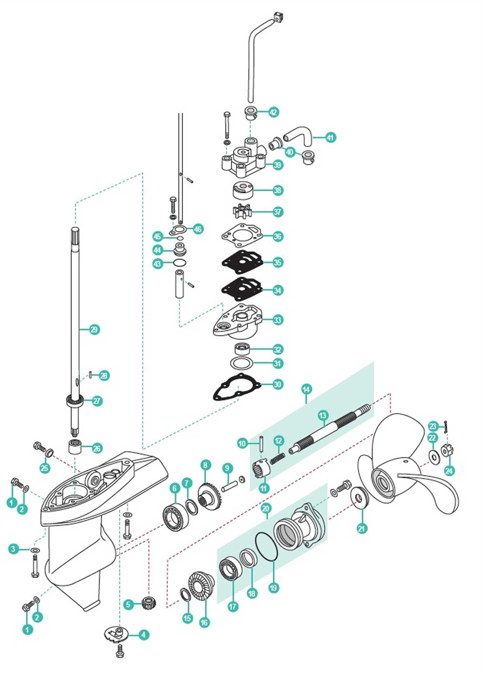 mercury optimax 225 parts diagram