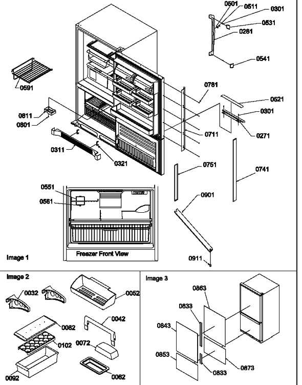 amana ice maker parts diagram