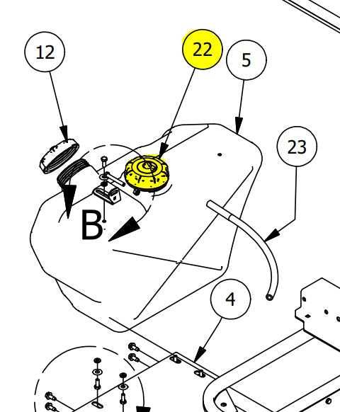 john deere 38 inch mower deck parts diagram