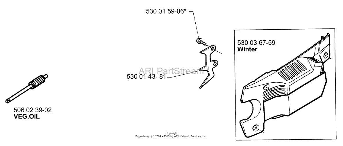 husqvarna 136 chainsaw parts diagram