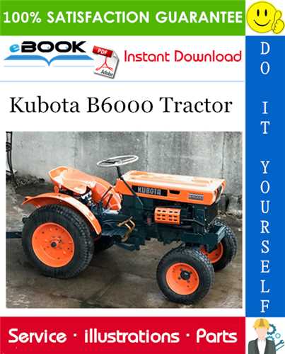 kubota b6000 parts diagram