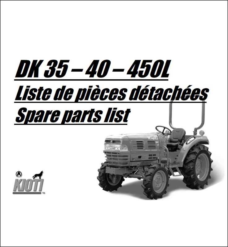 kioti dk45 parts diagram