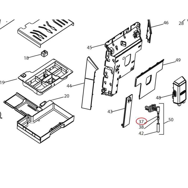 delonghi perfecta parts diagram