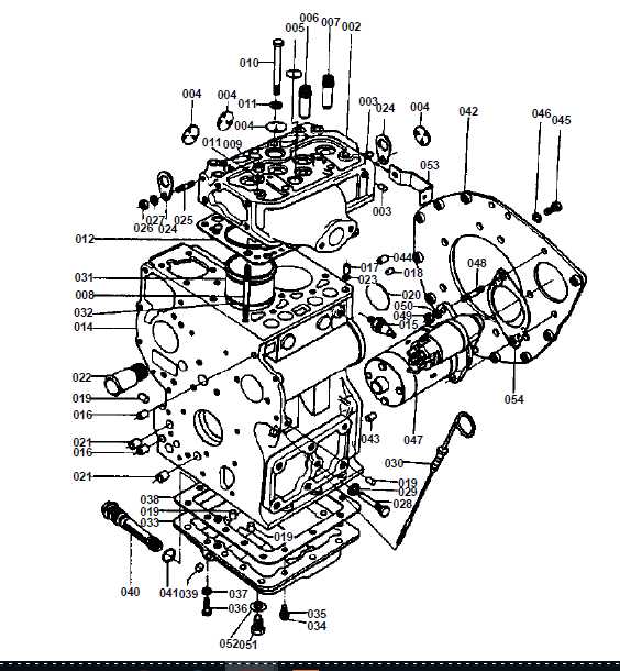 kubota skid steer parts diagram