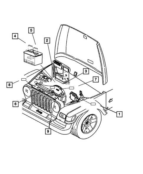 oem jeep parts diagram