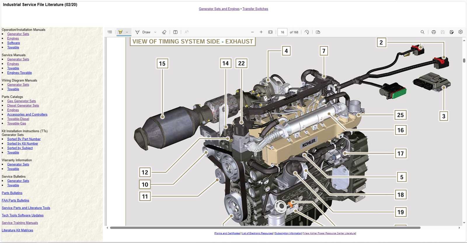 kohler command 18 parts diagram