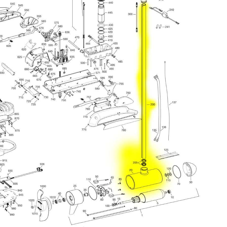 minn kota ultrex 80 parts diagram