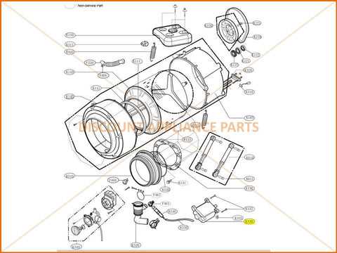 lg tromm washing machine parts diagram