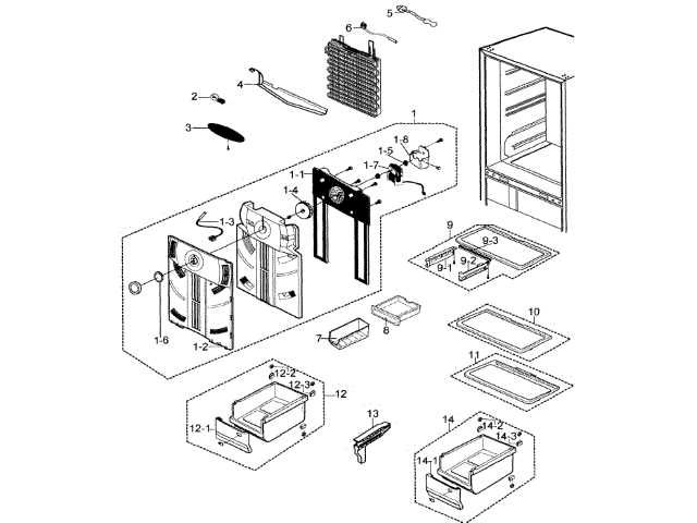 haier mini fridge parts diagram