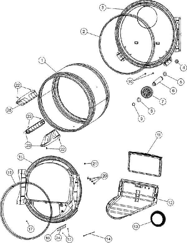 dryer parts diagram