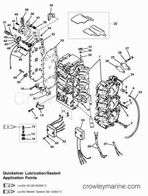 mercury motor parts diagram