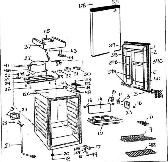 danby kegerator parts diagram