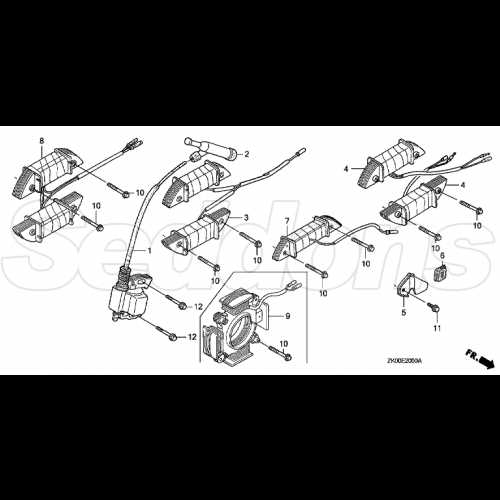 honda gx200 engine parts diagram