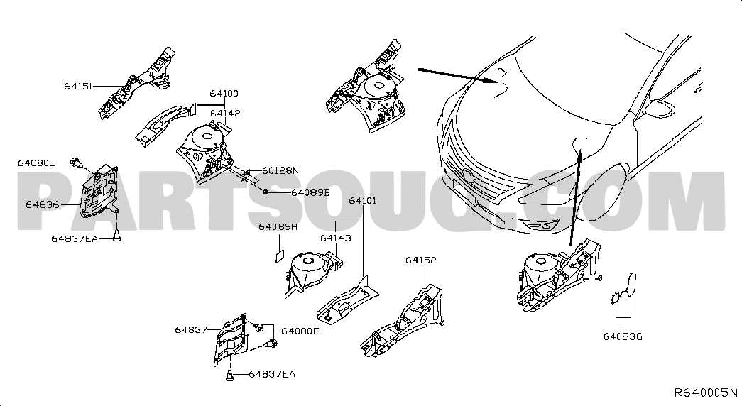 nissan parts diagram