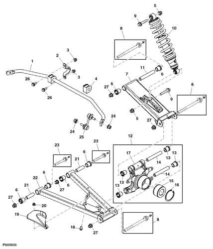 john deere gator 855d parts diagram