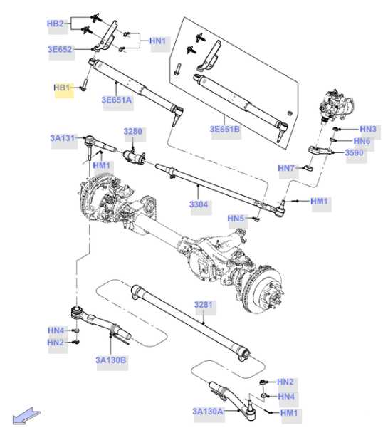 2002 ford f250 front end parts diagram