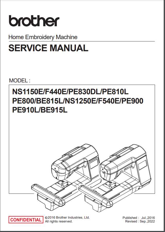 brother sewing machine parts diagram