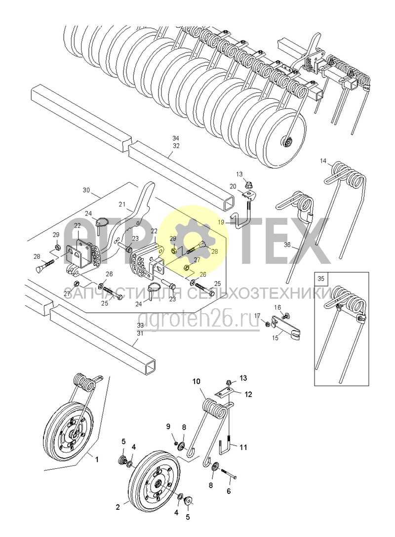 bluebird power rake parts diagram