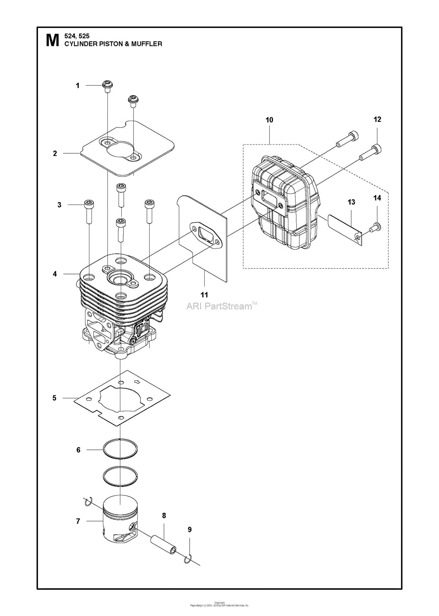 husqvarna 525rx parts diagram