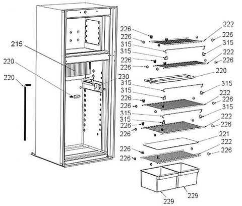 norcold 6162 parts diagram