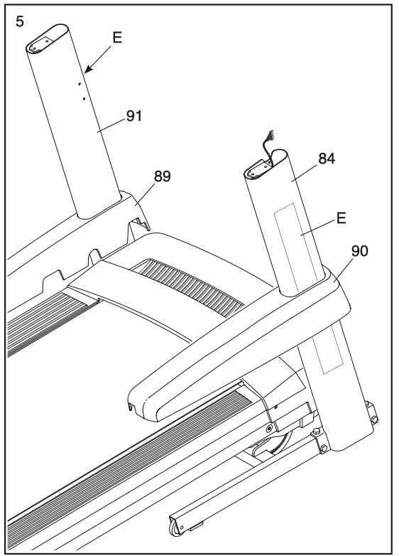 nordictrack commercial 1750 parts diagram