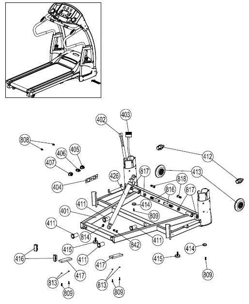 nordictrack treadmill parts diagram