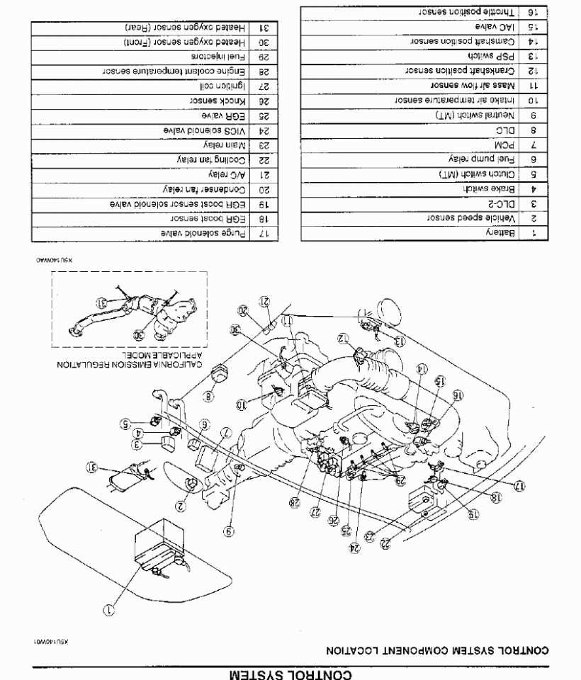 na miata parts diagram